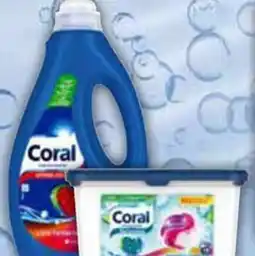 Hit Coral Waschmittel Flüssig, Pulver oder Caps Angebot