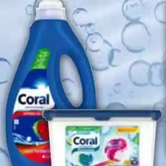 Hit Coral Waschmittel Flüssig, Pulver oder Caps Angebot