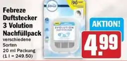 Hit Febreze Duftstecker 3 Volution Nachfüllpack Angebot