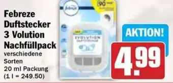 Hit Febreze Duftstecker 3 Volution Nachfüllpack Angebot