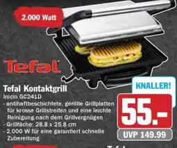 Hit Tefal Kontaktgrill Inicio GC241D Angebot