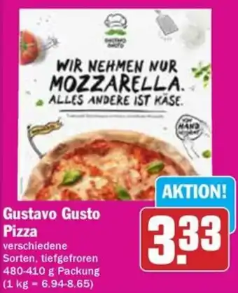 Hit Gustavo Gusto Pizza Angebot