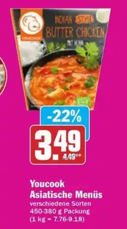 Hit Youcook Asiatische Menüs Angebot