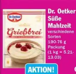 Hit Dr. Oetker Süße Mahlzeit Angebot