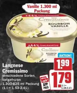 Hit Langnese Cremissimo Angebot