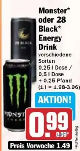 Hit Monster oder 28 Black Energy Angebot
