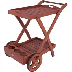 Netto Marken-Discount Garden Pleasure Teewagen Toledo Eukalyptus Holz Servierwagen Küchenwagen Angebot
