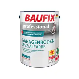 Netto Marken-Discount BAUFIX professional Garagenboden Spezialfarbe Lichtgrau matt, 5 Liter, Beton- und Bodenfarbe Angebot