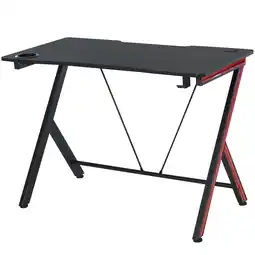 Netto Marken-Discount HOMCOM Computertisch MDF der Klasse P2, Stahl Angebot