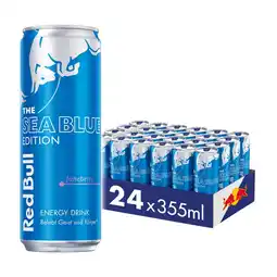 Netto Marken-Discount Red Bull Energy Drink Sea Blue Edition Juneberry 0,355 Liter Dose, 24er Pack Angebot