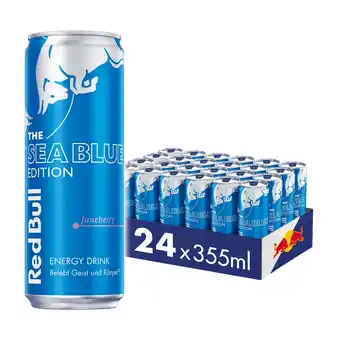 Netto Marken-Discount Red Bull Energy Drink Sea Blue Edition Juneberry 0,355 Liter Dose, 24er Pack Angebot