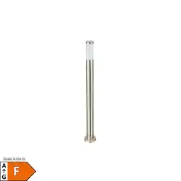 Netto Marken-Discount LED Stehlampe, Edelstahl, opal, H 110 cm Angebot