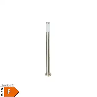 Netto Marken-Discount LED Stehlampe, Edelstahl, opal, H 110 cm Angebot