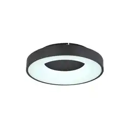 Netto Marken-Discount LED Deckenleuchte, Metall, dimmbar, Fernbedienung, D 60 cm Angebot
