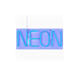 Netto Marken-Discount LED Wandleuchte, Silikon, Neon, blau, USB, L 45 cm Angebot