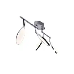 Netto Marken-Discount LED Deckenlampe, Chrom, schwenkbare Strahler, L 87 cm Angebot