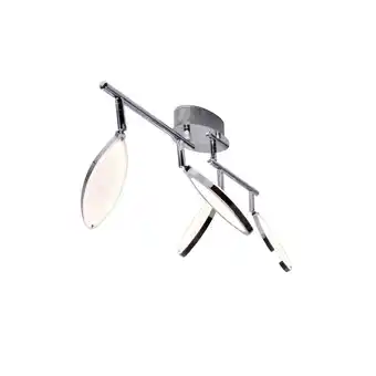 Netto Marken-Discount LED Deckenlampe, Chrom, schwenkbare Strahler, L 87 cm Angebot