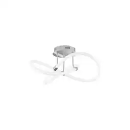 Netto Marken-Discount LED Deckenlampe, Chrom, weiß, dimmbar, L 57,5 cm Angebot