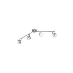 Netto Marken-Discount LED Deckenlampe, bewegliche Spots, 4 flammig, L 78 cm Angebot