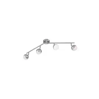 Netto Marken-Discount LED Deckenlampe, bewegliche Spots, 4 flammig, L 78 cm Angebot