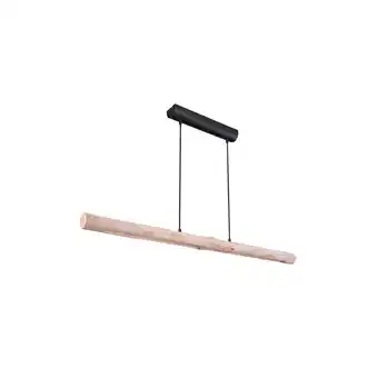 Netto Marken-Discount LED Hängeleuchte, Holz, dimmbar, L 120 cm Angebot