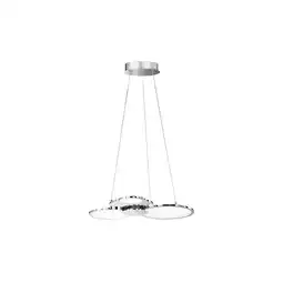 Netto Marken-Discount LED Pendelleuchte, ALU, Ringe, Dimmbar, L 58 cm Angebot