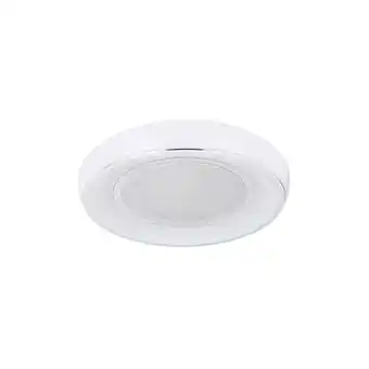 Netto Marken-Discount LED Deckenleuchte, Kristalle, Chrom, Fernbedienung Angebot