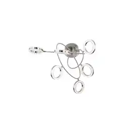 Netto Marken-Discount LED Deckenlampe, Metall, Glas, 6 flammig, GEZA Angebot