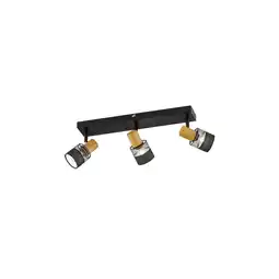 Netto Marken-Discount Deckenleuchte, Eisen Stahl, 3-Flammig, L 45 cm Angebot