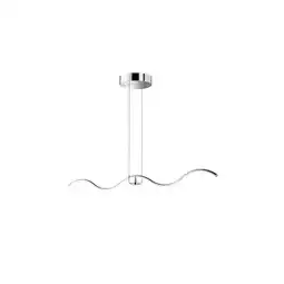 Netto Marken-Discount LED Hängeleuchte, Designlampe, Metall, chrom, magnetisch Angebot