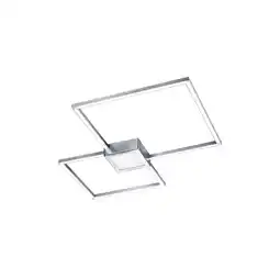 Netto Marken-Discount LED Deckenleuchte, Switch Dimmer, Nickel matt, L 65 cm Angebot