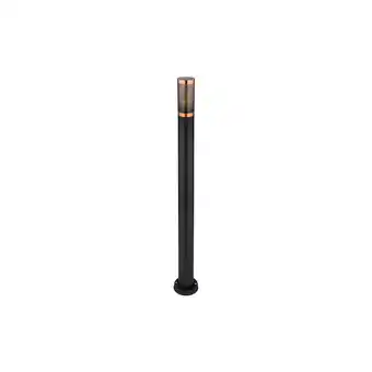 Netto Marken-Discount Stehleuchte, Edelstahl, Kupfer, rauchig, IP44, H 110cm Angebot