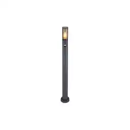 Netto Marken-Discount Stehleuchte, Edelstahl, Bewegungsmelder, IP44, H 110cm Angebot