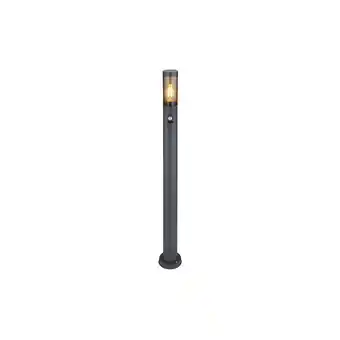 Netto Marken-Discount Stehleuchte, Edelstahl, Bewegungsmelder, IP44, H 110cm Angebot