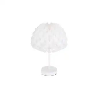 Netto Marken-Discount Tischleuchte, Dekorbögen, Metall, weiß, H 35cm Angebot