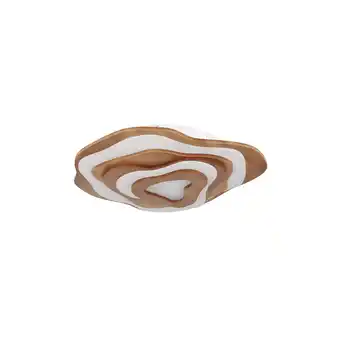 Netto Marken-Discount LED Deckenleuchte, Holz, dimmbar, Fernbedienung, CCT, L 58 cm Angebot