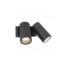 Netto Marken-Discount Außenwandleuchte, 2 flammig, Alu, beweglich, H 11,8 cm Angebot