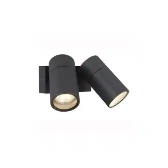 Netto Marken-Discount Außenwandleuchte, 2 flammig, Alu, beweglich, H 11,8 cm Angebot