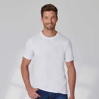 NKD Herren-T-Shirt mit Rundhalsausschnitt, 2er-Pack Angebot