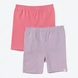 NKD Baby-Mädchen-Radlerhosen mit verschiedenen Designs, 2er-Pack Angebot