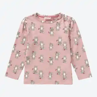NKD Baby-Mädchen-Shirt mit Bären-Aufdruck Angebot