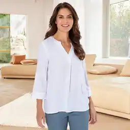 NKD Damen-Bluse mit V-Ausschnitt Angebot