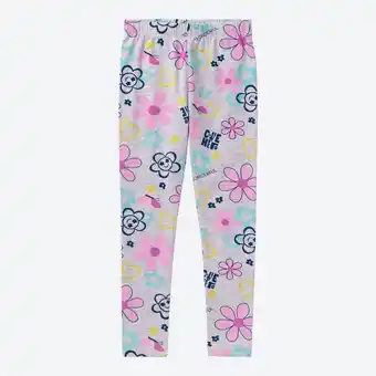 NKD Kinder-Mädchen-Leggings mit bunten Blumen gemustert Angebot