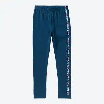 NKD Kinder-Mädchen-Leggings mit Blumen-Zierband Angebot