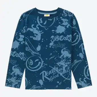 NKD Kinder-Jungen-Shirt mit Smiley-Motiv Angebot