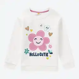 NKD Kinder-Mädchen-Sweatshirt mit Glitzer-Druck Angebot