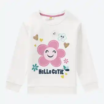 NKD Kinder-Mädchen-Sweatshirt mit Glitzer-Druck Angebot