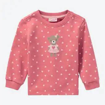 NKD Baby-Mädchen-Sweatshirt mit Bär-Applikation Angebot