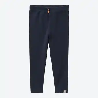 NKD Baby-Mädchen-Leggings mit Holzoptik-Knöpfen Angebot