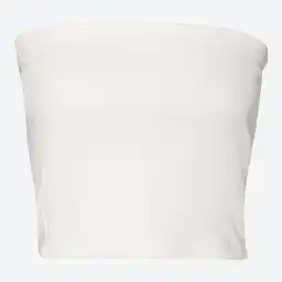 NKD Damen-Bandeau-Top aus reiner Baumwolle Angebot